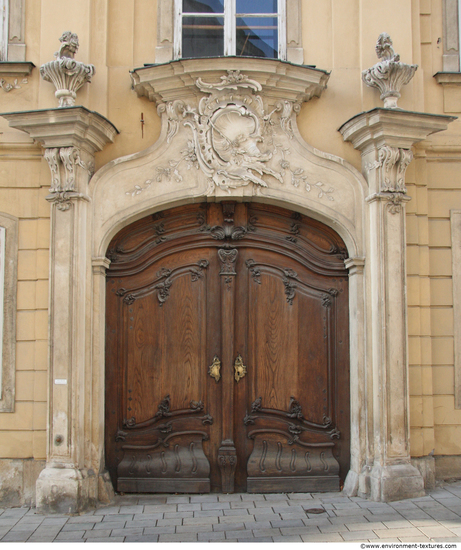 Ornate Wooden Doors