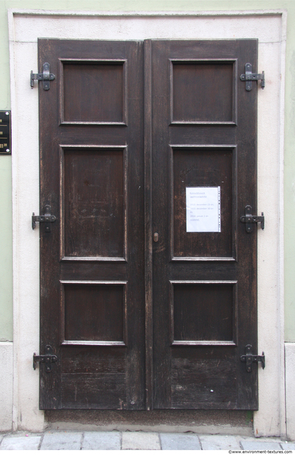 Double Wooden Doors