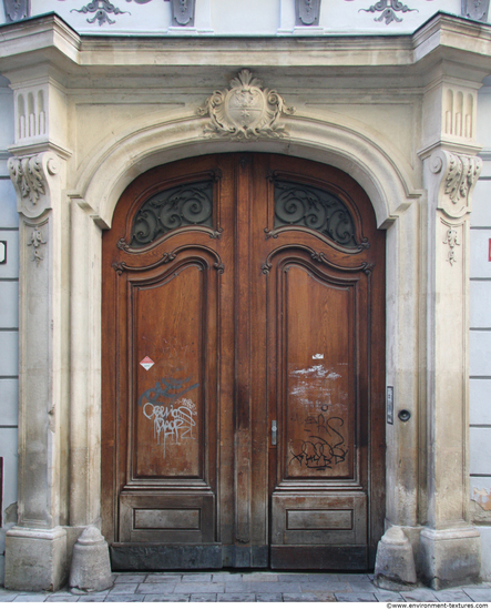 Double Wooden Doors