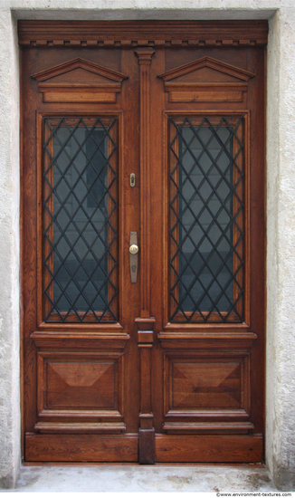 Double Wooden Doors