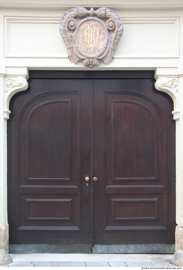 Double Wooden Doors