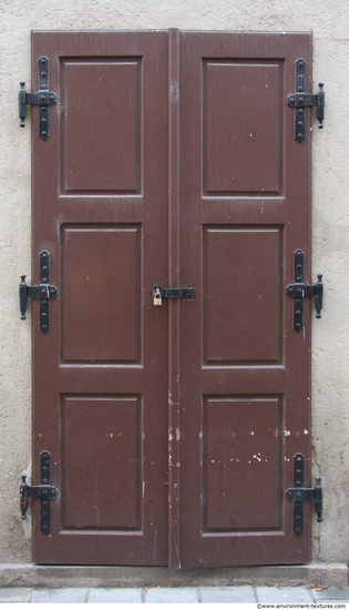 Double Wooden Doors