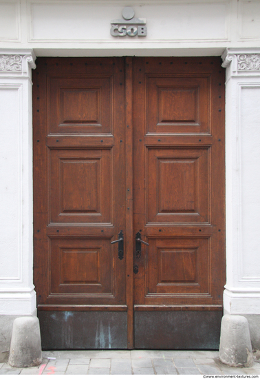 Double Wooden Doors