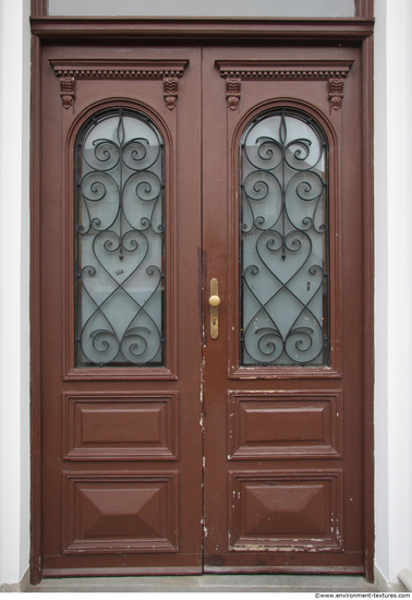 Double Wooden Doors