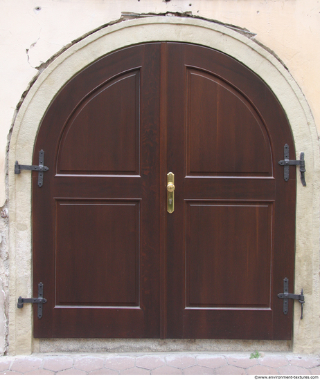 Double Wooden Doors