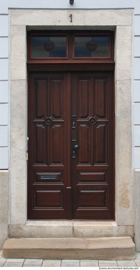 Double Wooden Doors