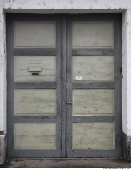 Double Wooden Doors