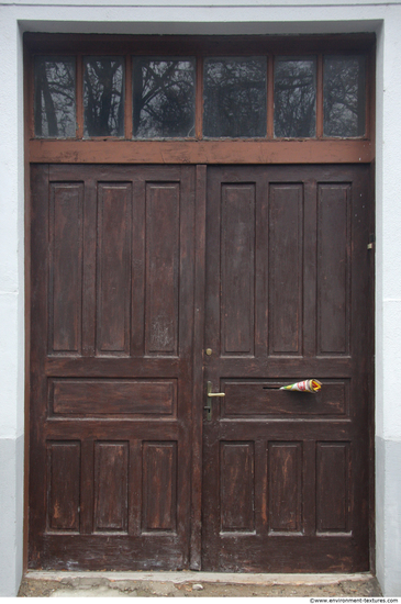 Double Wooden Doors