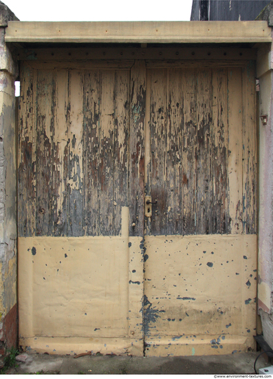 Double Wooden Doors