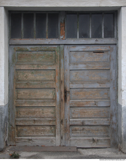 Double Wooden Doors