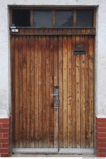 Double Wooden Doors