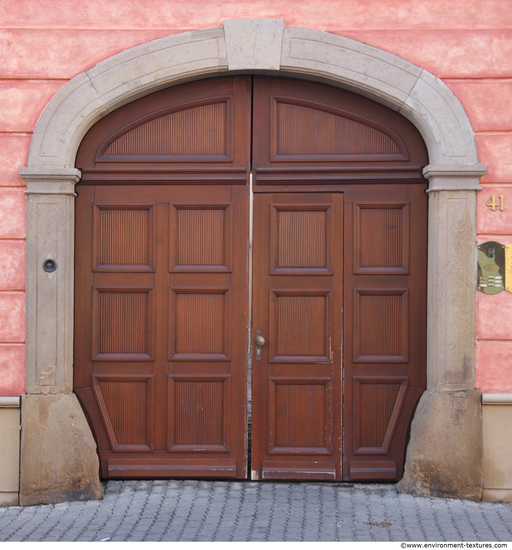 Double Wooden Doors