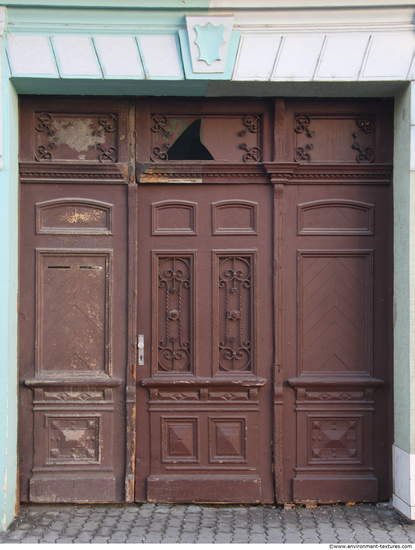 Double Wooden Doors