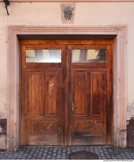 Double Wooden Doors