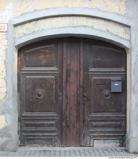 Double Wooden Doors