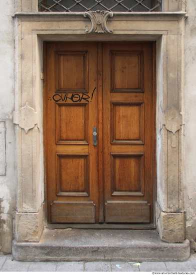 Double Wooden Doors