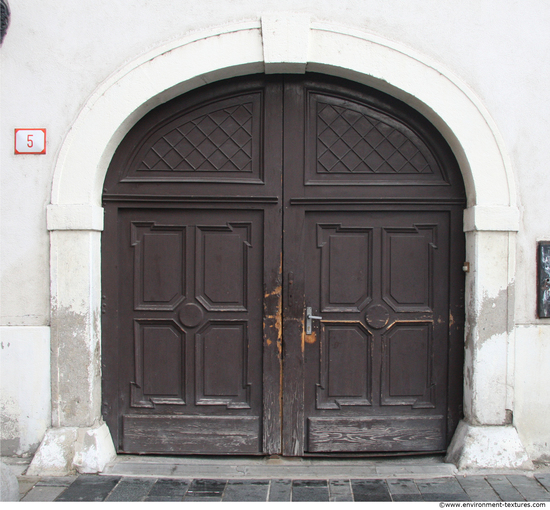 Double Wooden Doors