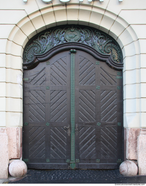 Ornate Wooden Doors