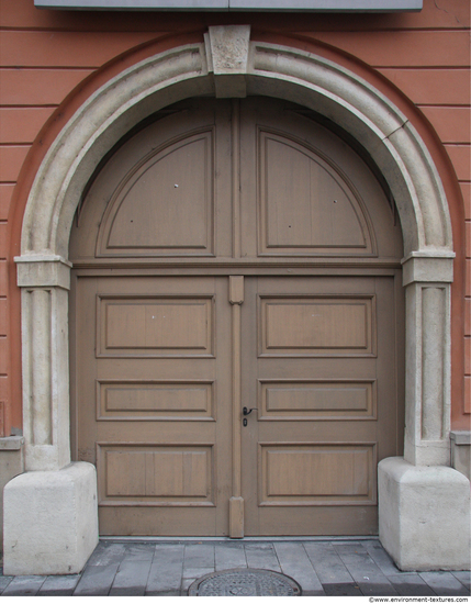 Double Wooden Doors