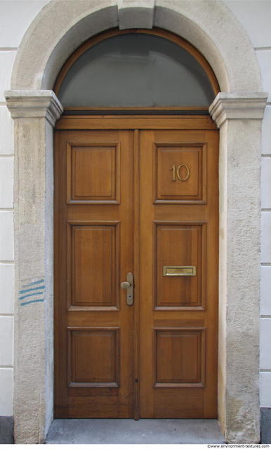 Double Wooden Doors