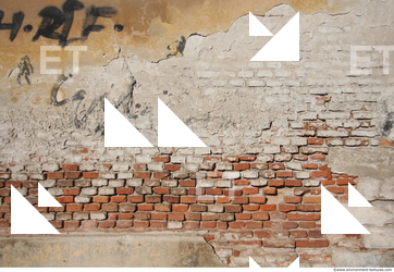 Wall Bricks Plastered