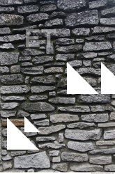Mixed Size Walls Stones