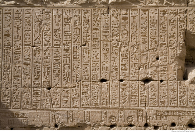 Egypt Dendera Hieroglyphics