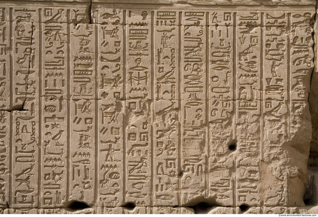 Egypt Dendera Hieroglyphics