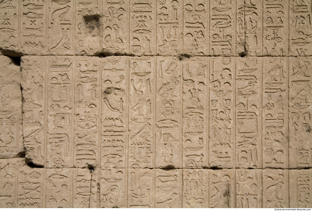 Egypt Dendera Hieroglyphics