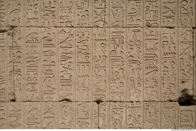 Egypt Dendera Hieroglyphics