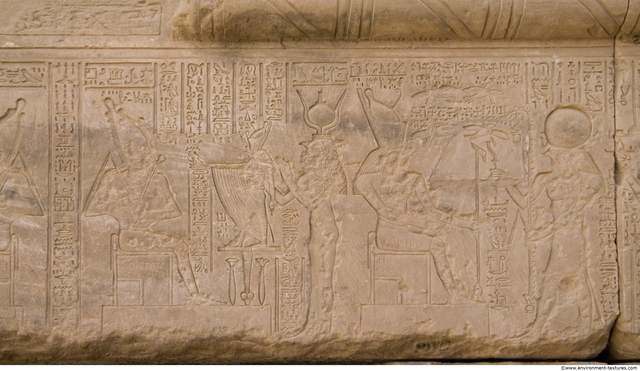 Egypt Dendera Hieroglyphics