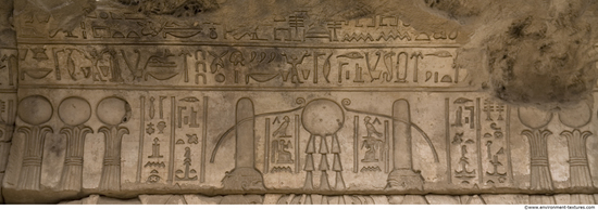 Egypt Dendera Hieroglyphics