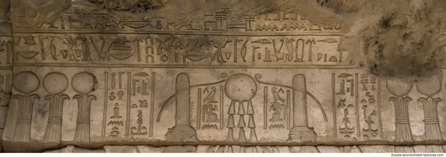 Egypt Dendera Hieroglyphics