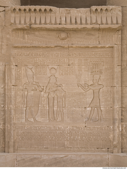 Egypt Dendera Hieroglyphics