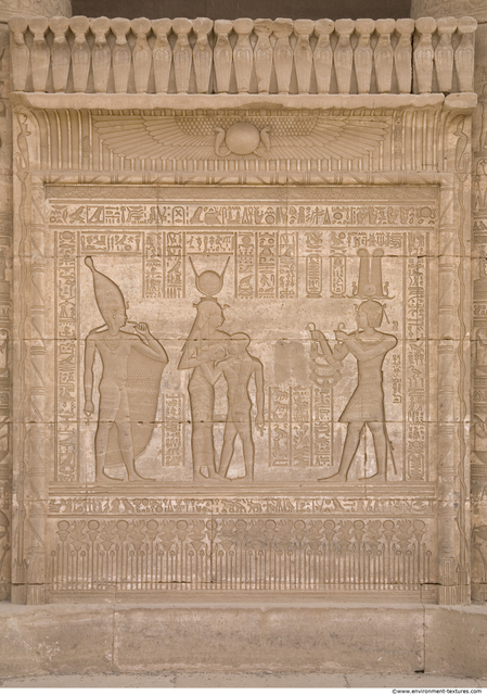 Egypt Dendera Hieroglyphics