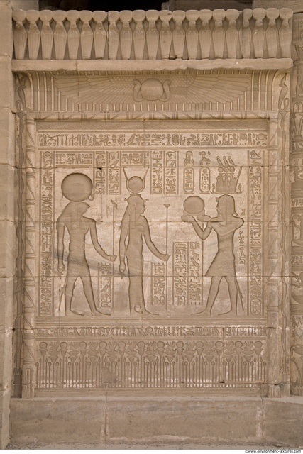 Egypt Dendera Hieroglyphics