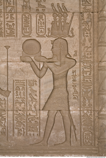 Egypt Dendera Hieroglyphics