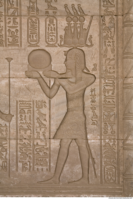 Egypt Dendera Hieroglyphics