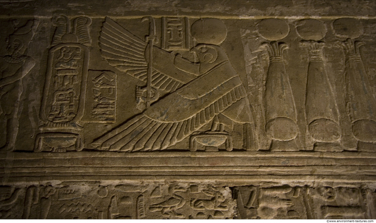 Egypt Dendera Hieroglyphics