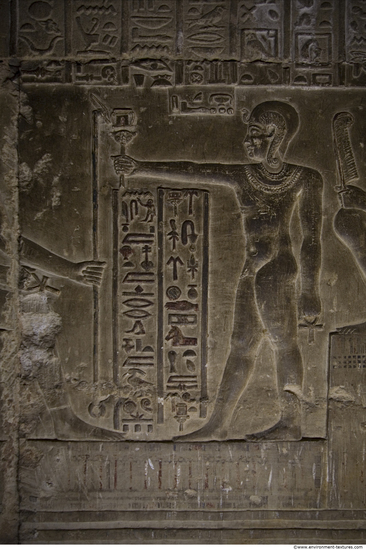 Egypt Dendera Hieroglyphics