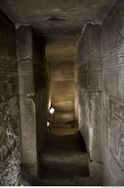 Egypt Dendera Interiors