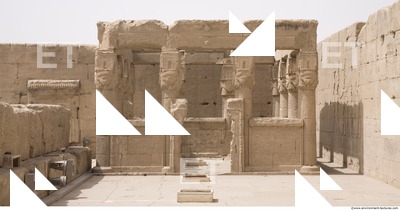 Photo Texture of Building Dendera 0072