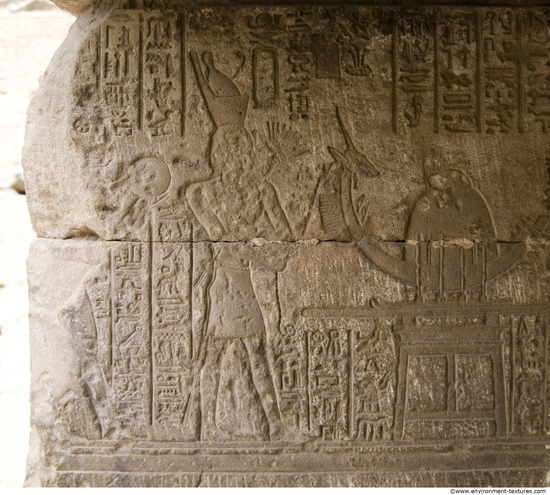 Egypt Dendera Hieroglyphics