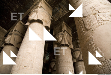 Photo Texture of Pillar Dendera 0131
