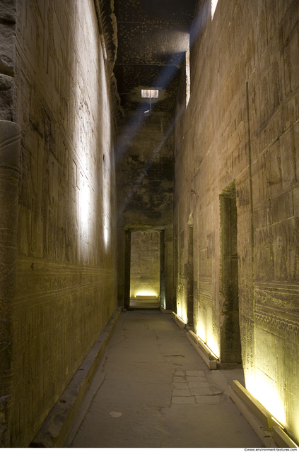 Egypt Dendera Interiors