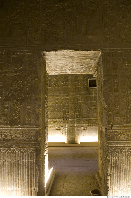 Egypt Dendera Interiors