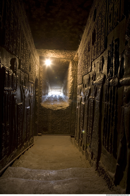 Egypt Dendera Interiors