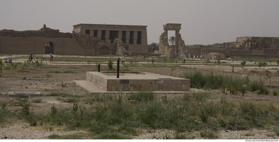 Egypt Dendera Buildings