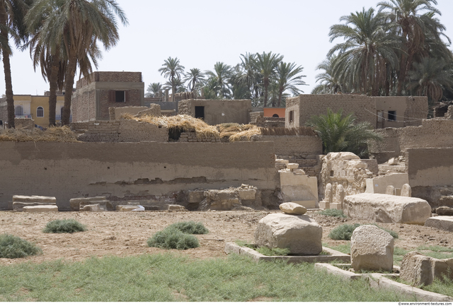 Egypt Dendera Buildings