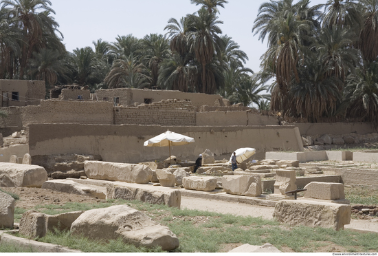 Egypt Dendera Buildings